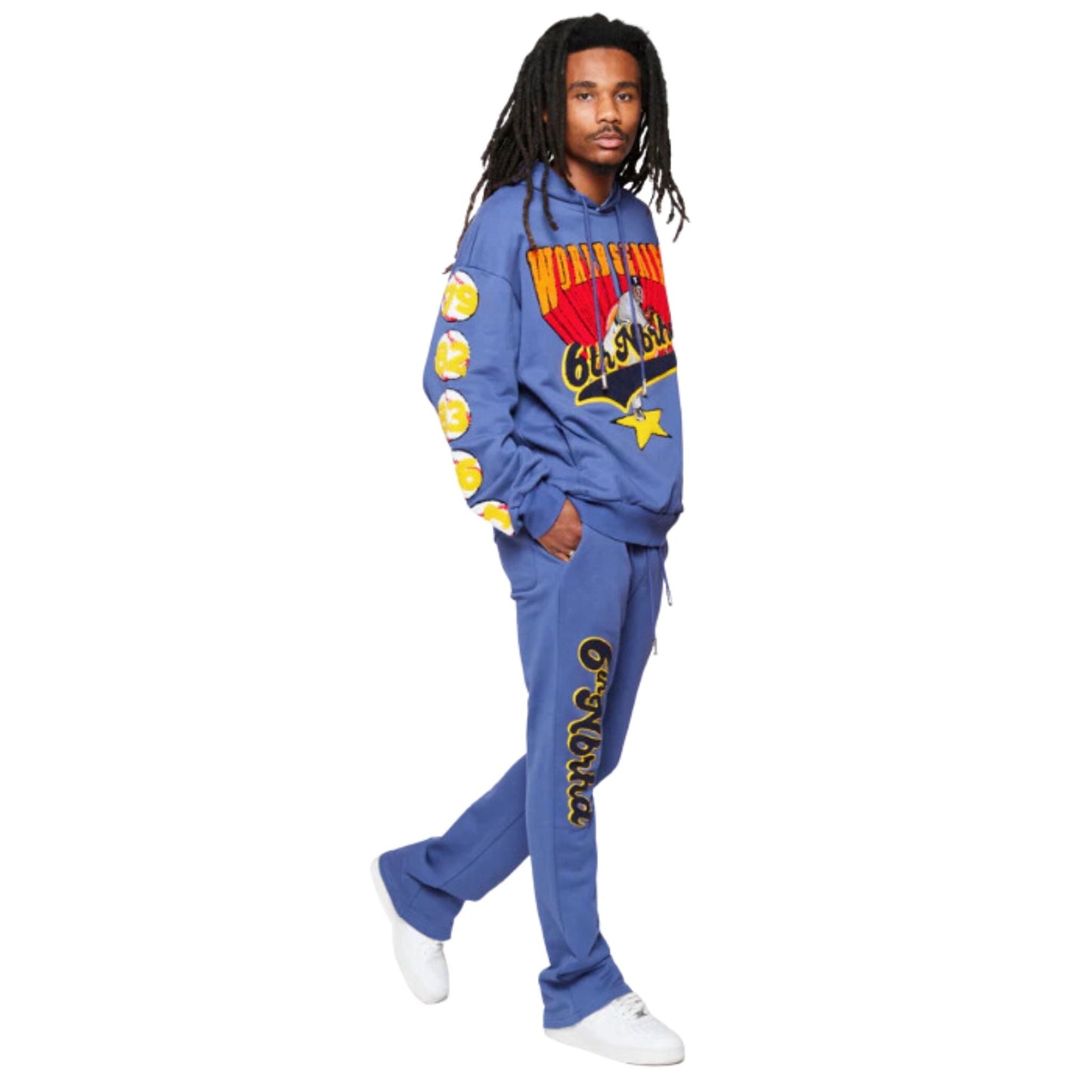 6TH NBRHD CHAMPS STACKED PANTS