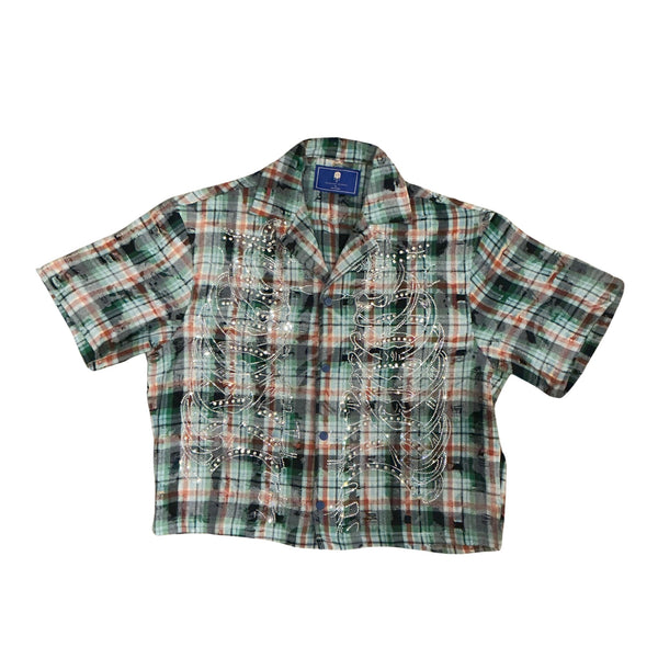 MAISON SAIKO | Trax Crystal Button-Down
