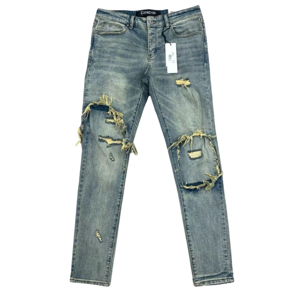 TRNCHS "TA'IZZ" Light Wash Skinny DN