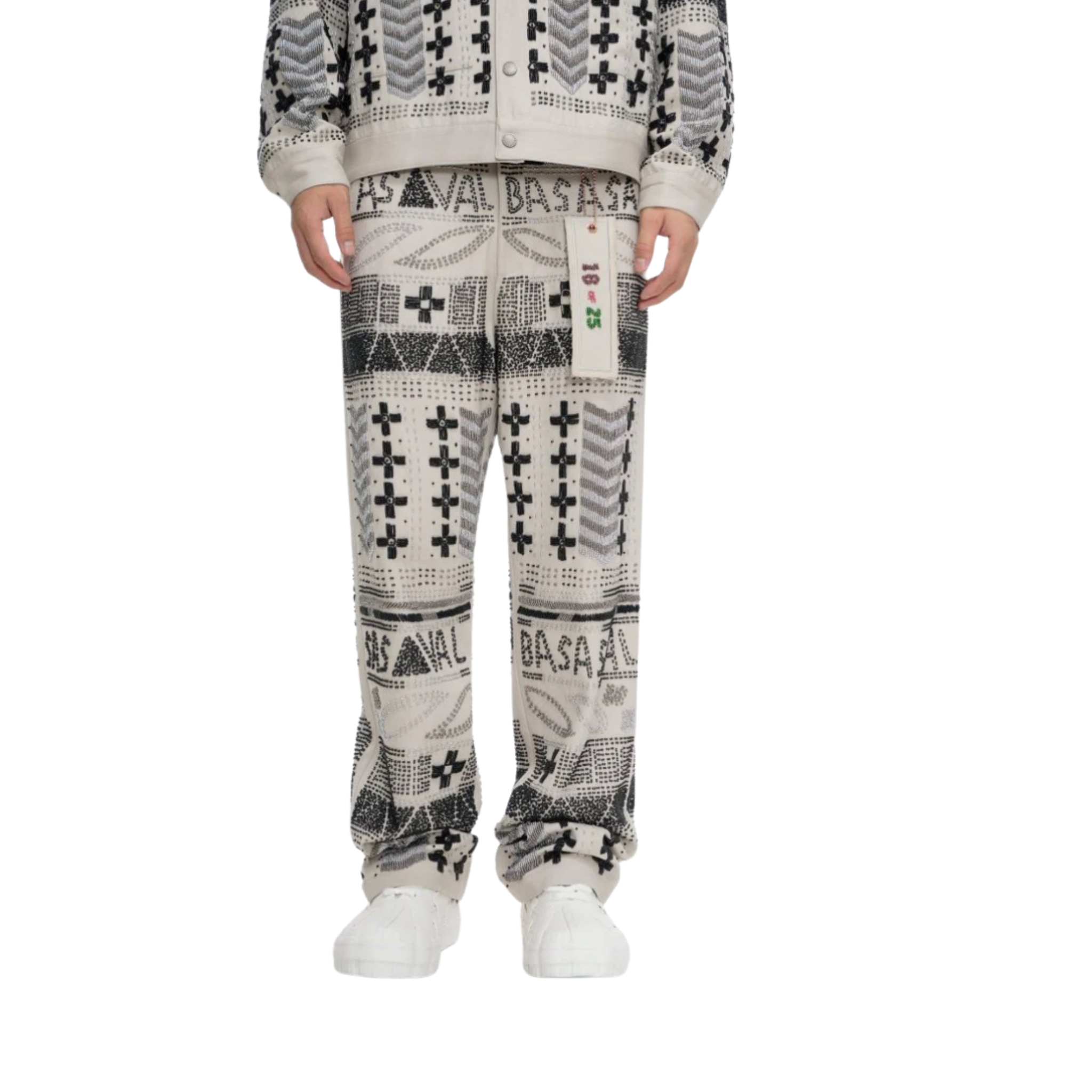 VALABASAS | Dedication Black Hand Pant