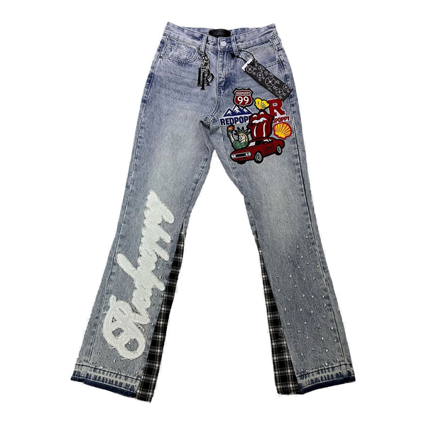 Red Poppy Women's Jeans - Light Wash