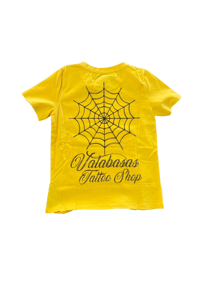VPLAY TEE “FOR THE TATTOO SHOP TAT” VINTAGE YELLOW