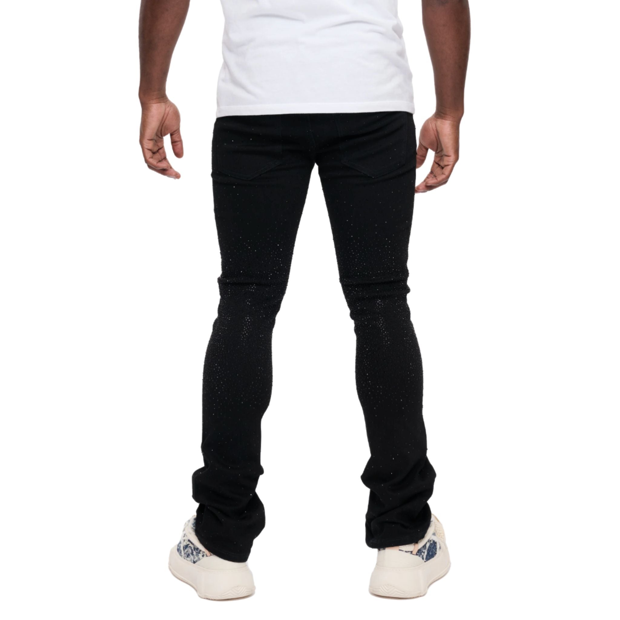 VALABASAS PARREL STACKED FLARE JEAN