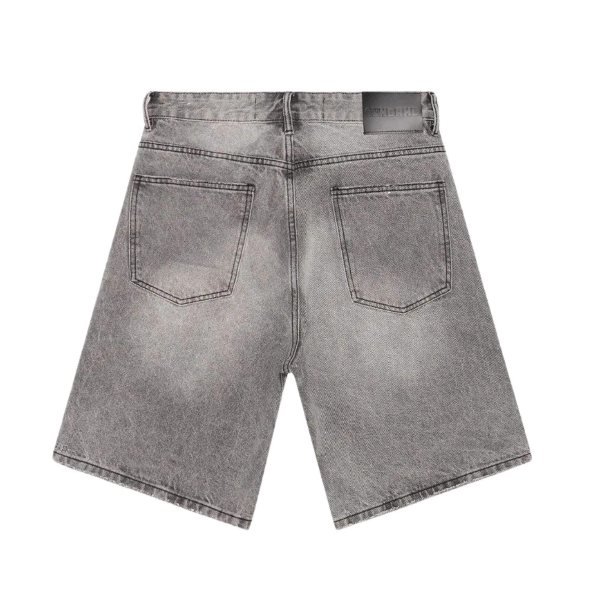 6TH NBRHD "DISTRICT" DENIM SHORTS