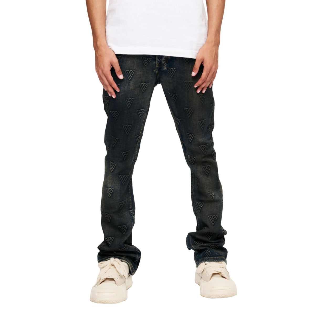 5_ec8ef365-e90f-44e1-aba0- 【完売品】Valabasas STACKED FLARE JEAN