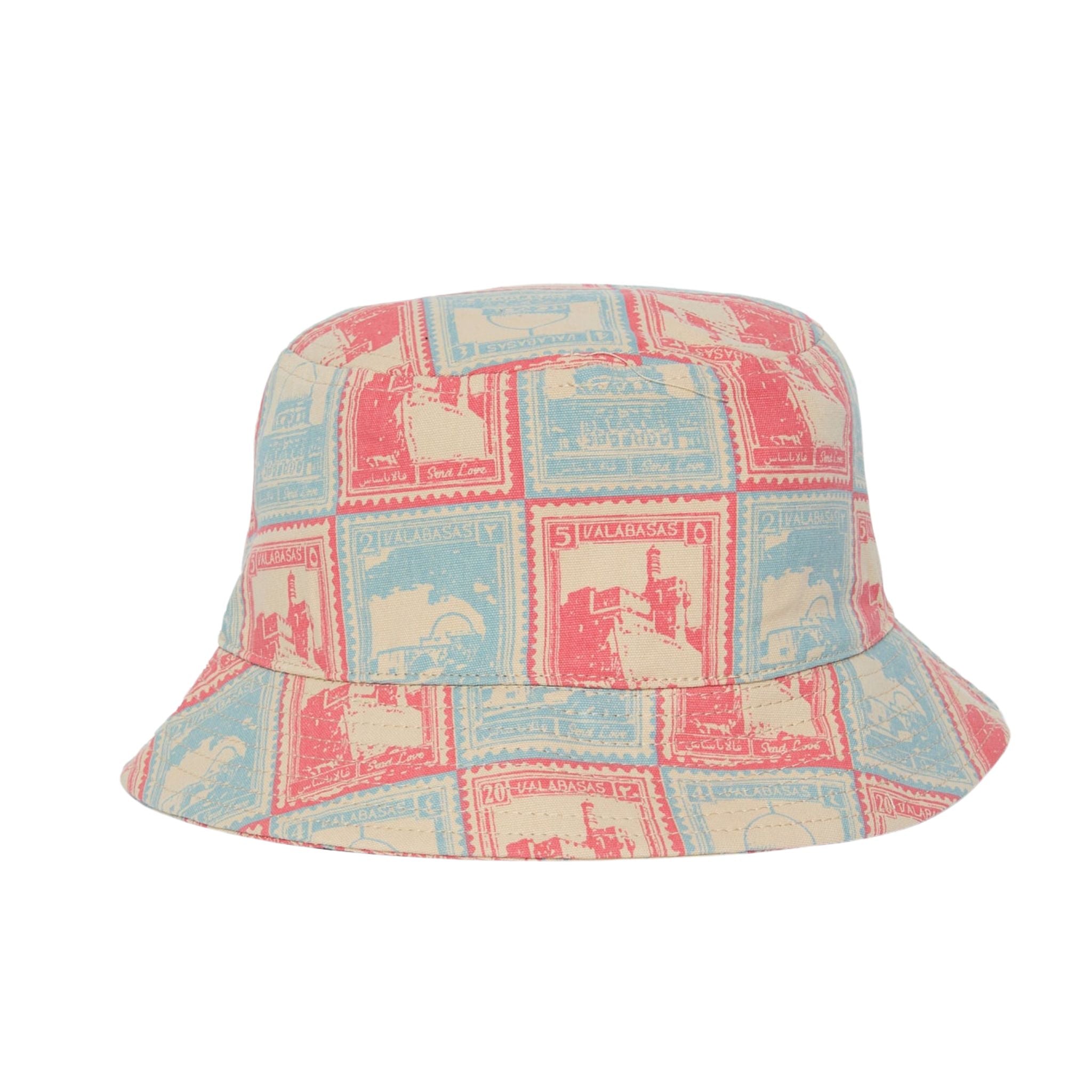 VALABASAS 総柄スタンプ柄 バケットハット Sending Bucket Hat VALABASAS 