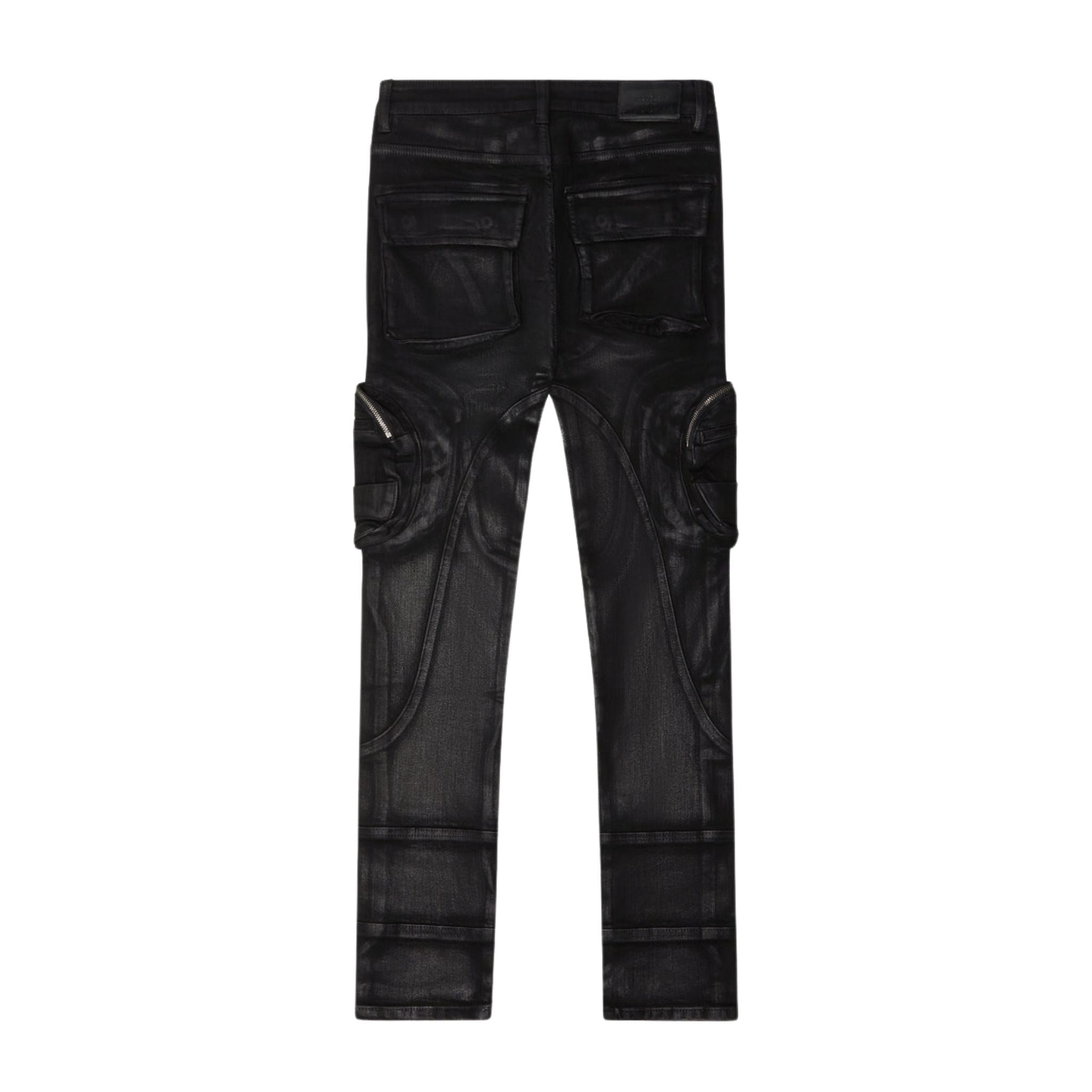 【関税・送料込】VALABASAS Stem Skinny Jean Black VALABASAS 