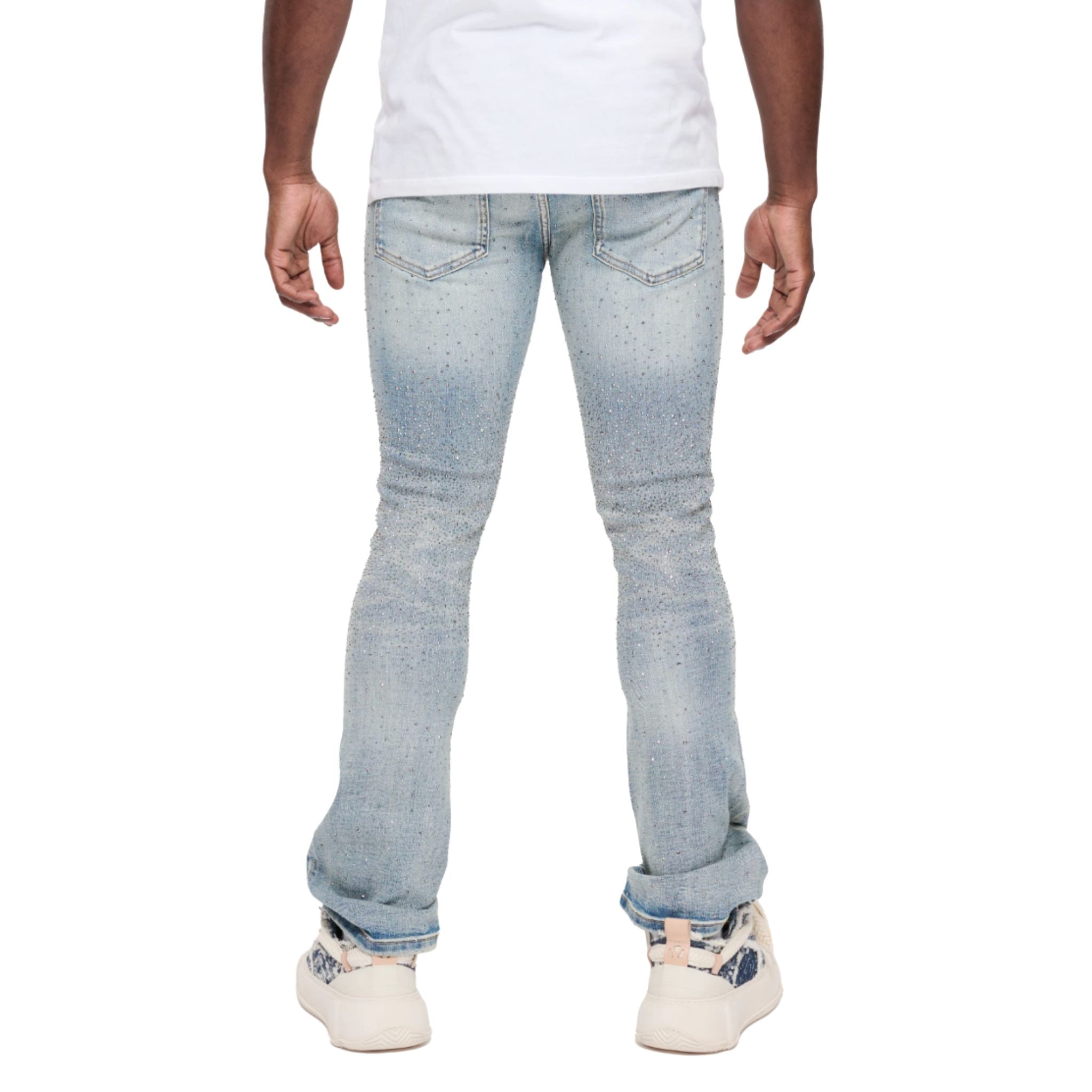 VALABASAS PARREL STACKED FLARE JEAN