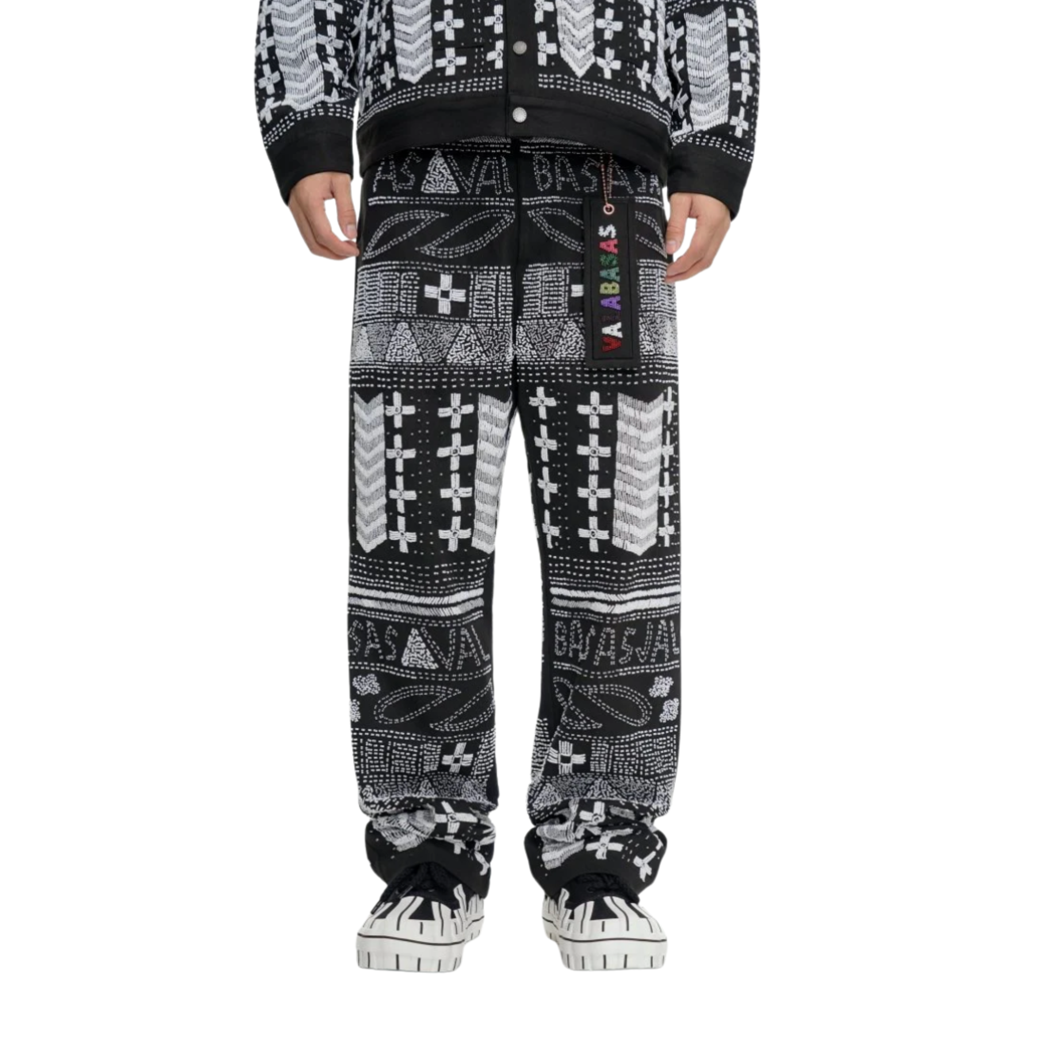 VALABASAS | Dedication Black Hand Pant