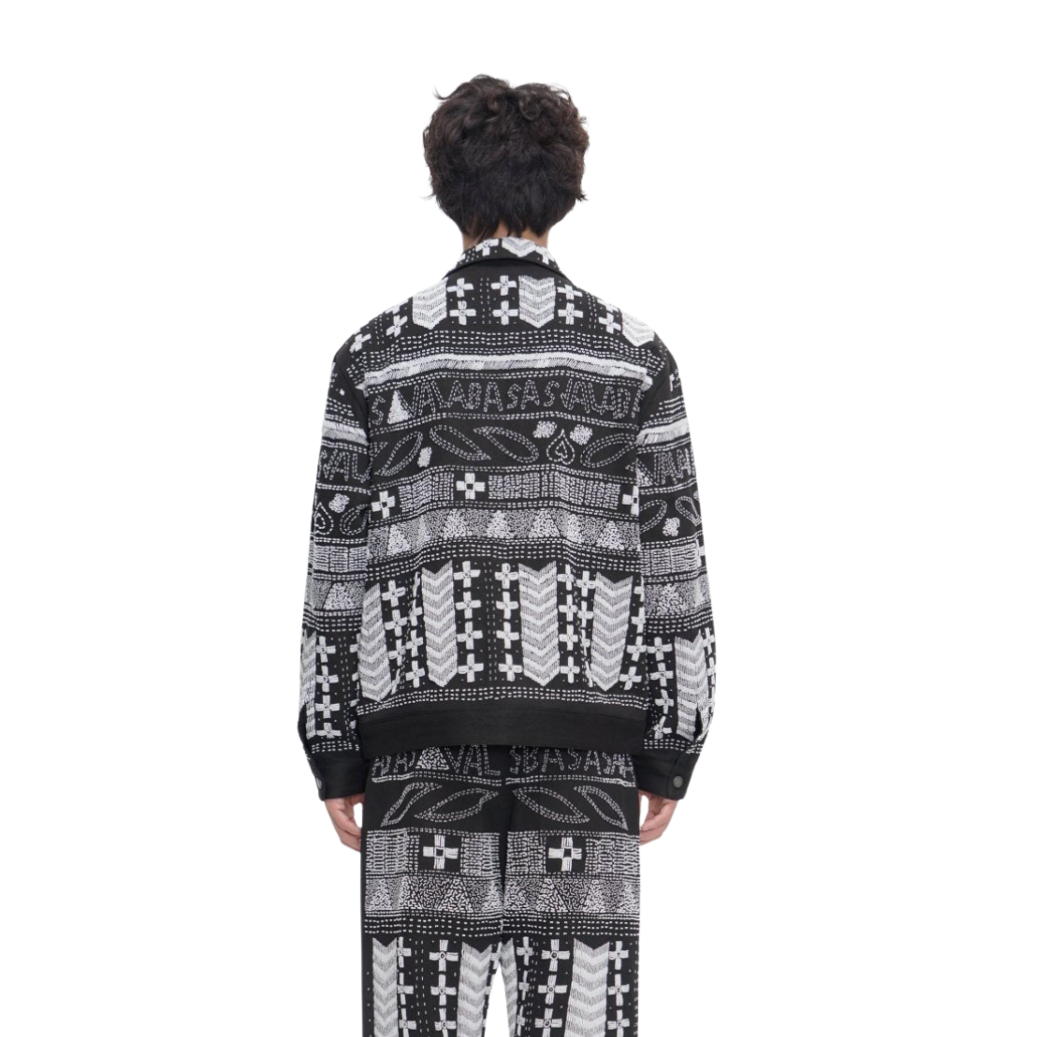 VALABASAS | Time Black Multi Hand Beaded