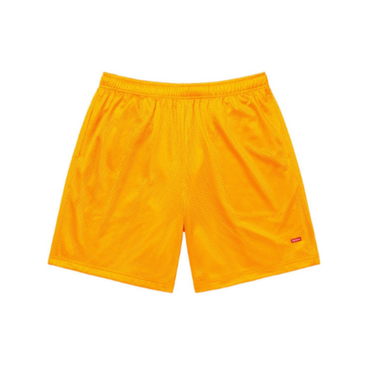 SUPREME Small Box Baggy Mesh Short 'Gold'