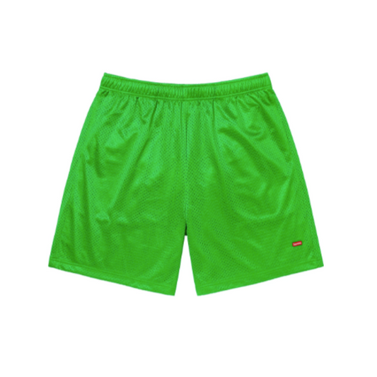 SUPREME Small Box Baggy Mesh Short 'Green'