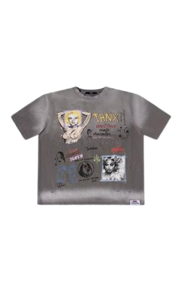 THNX FOR NOTHING | Hollywood Rhinestone Tee