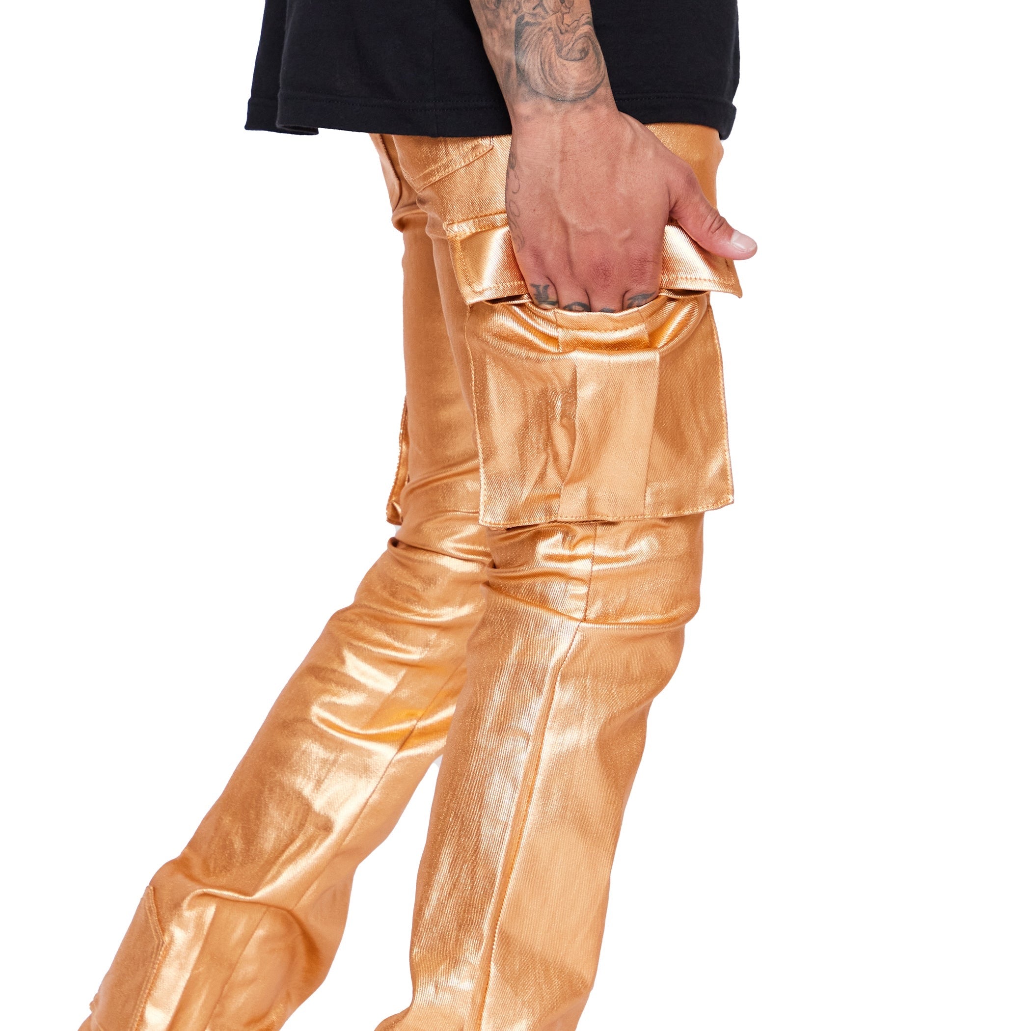 VALABASAS "VAN GOHA" STACKED JEANS