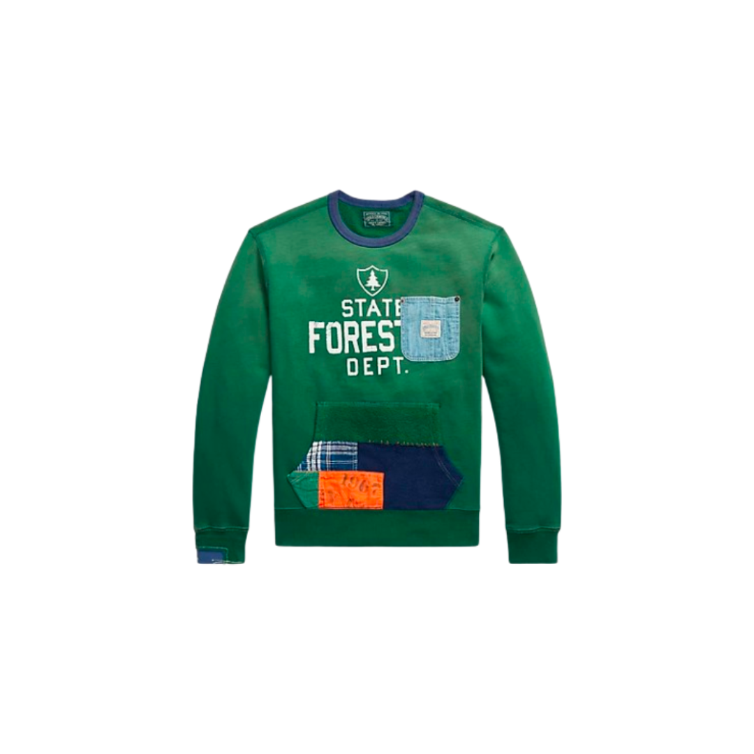 RALPH LAUREN VINTAGE FLEECE "FOREST DEPT.