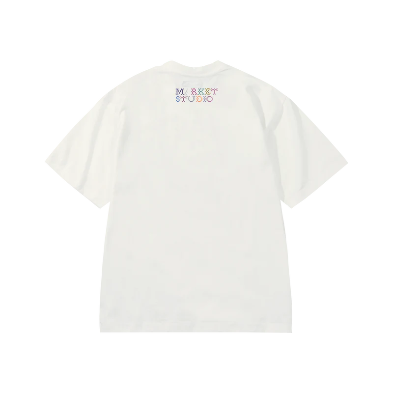 Market Folk Fitted Bear Tee
