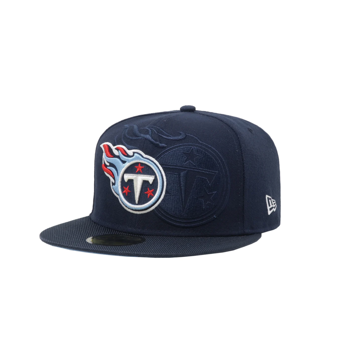 New Era 59Fifty Men's Tennessee Titans Navy Fitted Cap