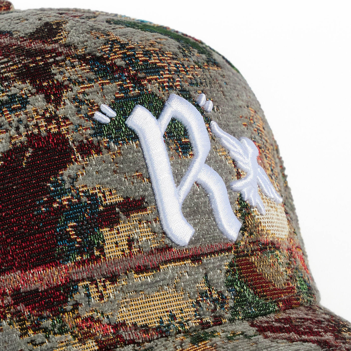 REFERENCE LUXE HAT GREY/RED