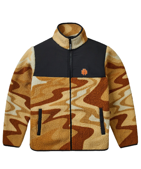 REASON BRb Series Sherpa Fleece Zip Up Jacket