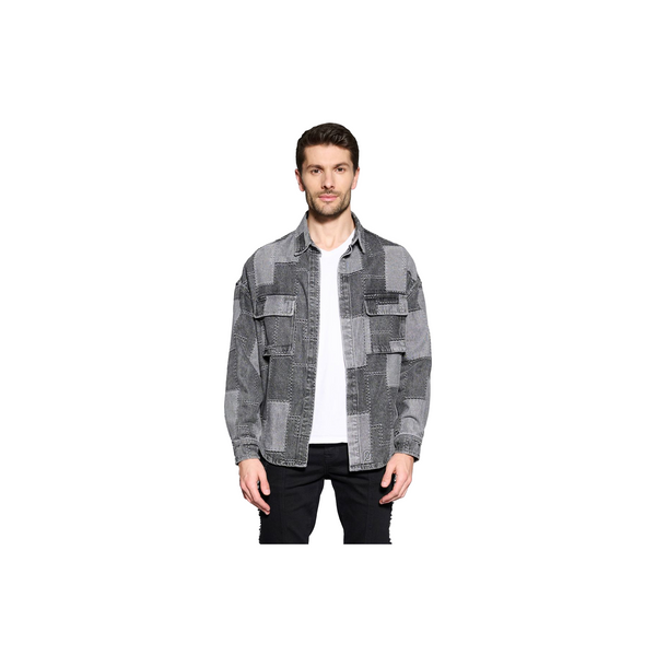 ANOM DENIM LONG SLEEVE "PUZZLE PIECE"