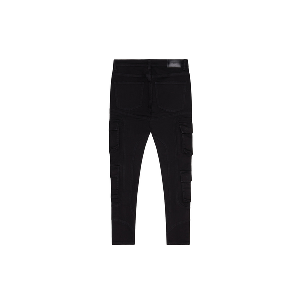 VALABASAS | Patchfade Skinny Jean (Black)