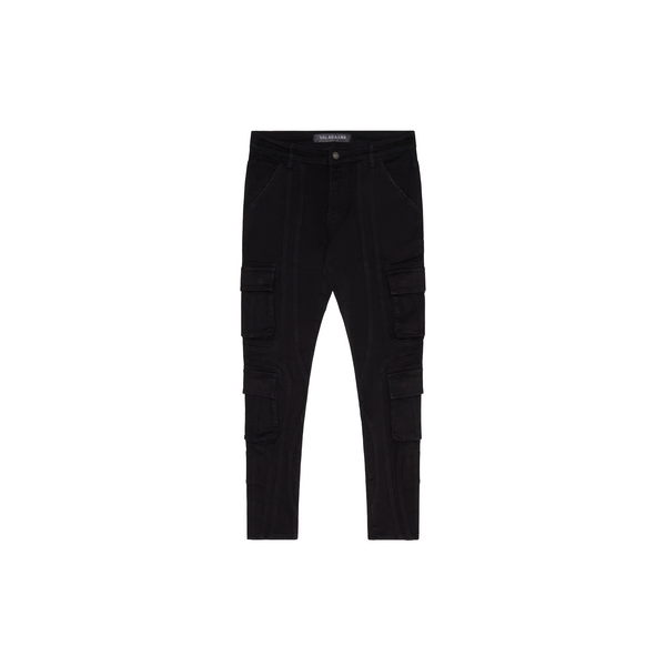 VALABASAS | Patchfade Skinny Jean (Black)