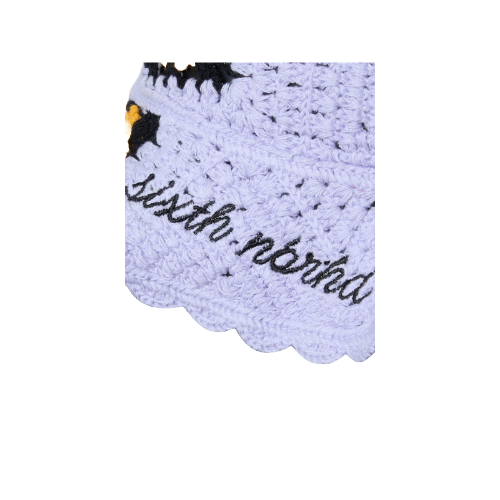 6TH NBRHD  "LIVIN" KNIT BUCKET HAT
