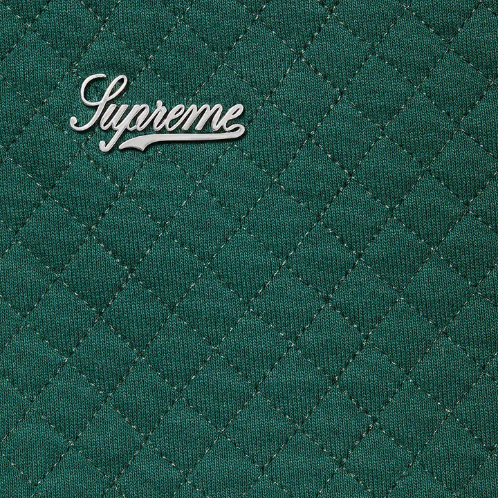 Supreme Micro Quilted Hoodie