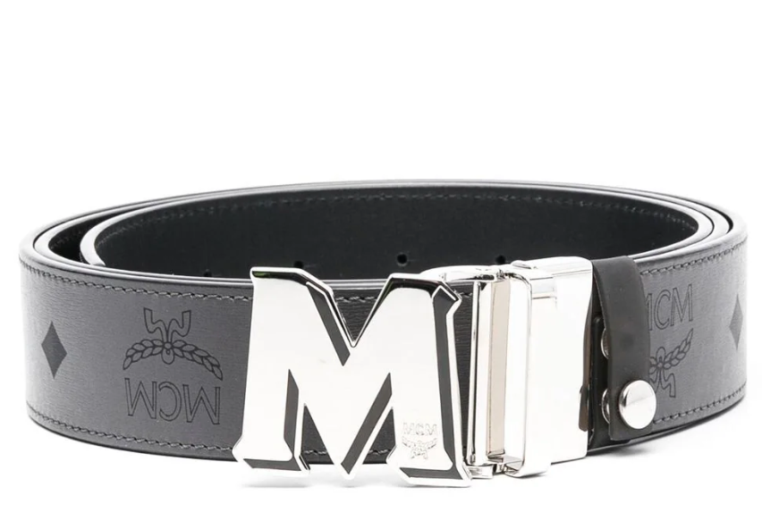 MCM Claus logo-buckle belt