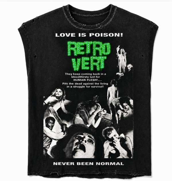 Retrovert Love is Poison T-shirt