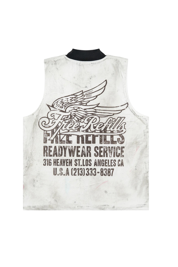 FREE REFILLS | Grunge Vest Jacket