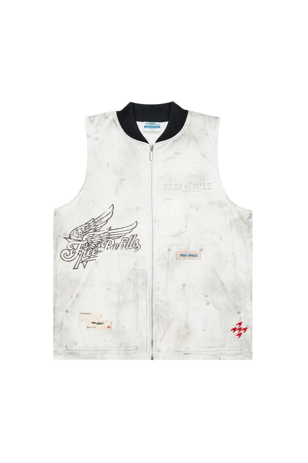 FREE REFILLS | Grunge Vest Jacket