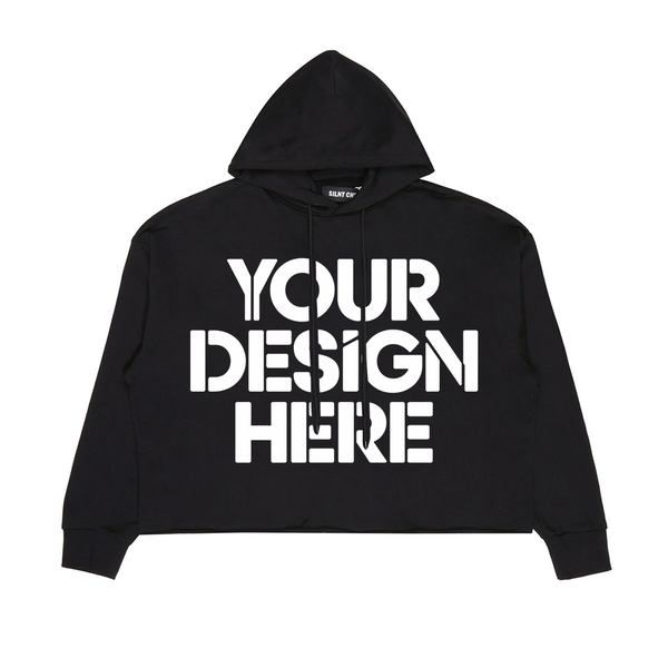 CUSTOM CROPPED HOODIE