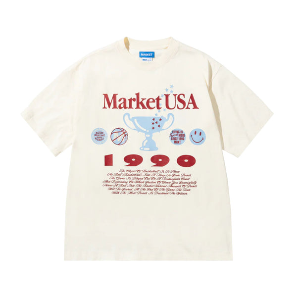 MARKET SMILEY 1990 T-SHIRT