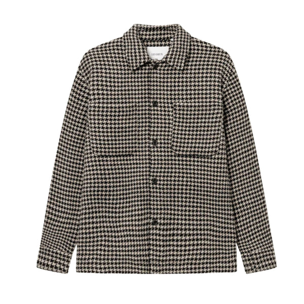 LES DEUX MILIAN HONDSTOOTH OVERSHIRT