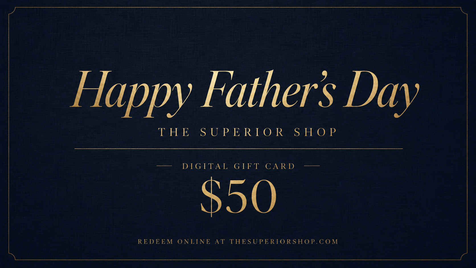 The Superior Shop Gift Card