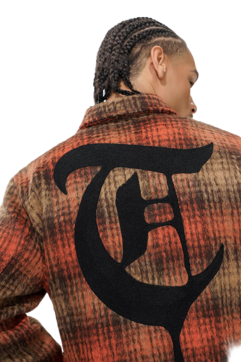 Trnchs Blaze Jacket Orange Jacket