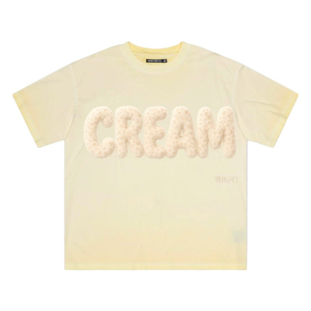 Cream Graphic Tee