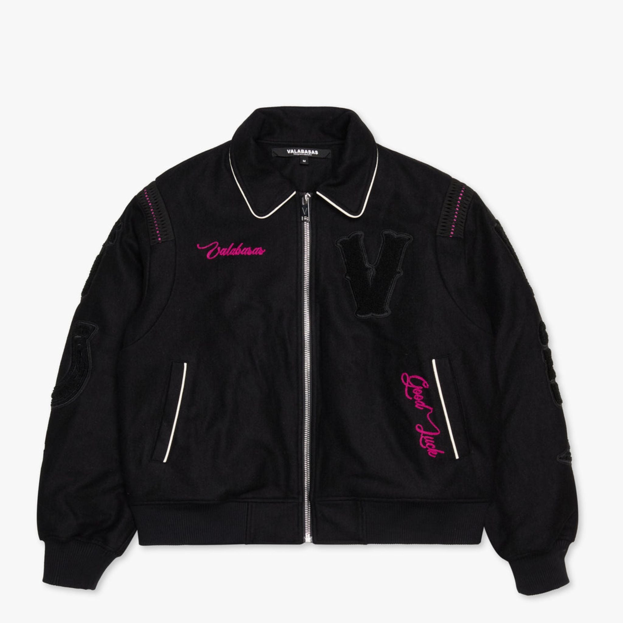 VALABASAS WILD BUNCH LETTERMAN JACKET