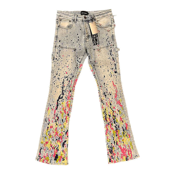 Red Poppy Men's Light Wash Jeans