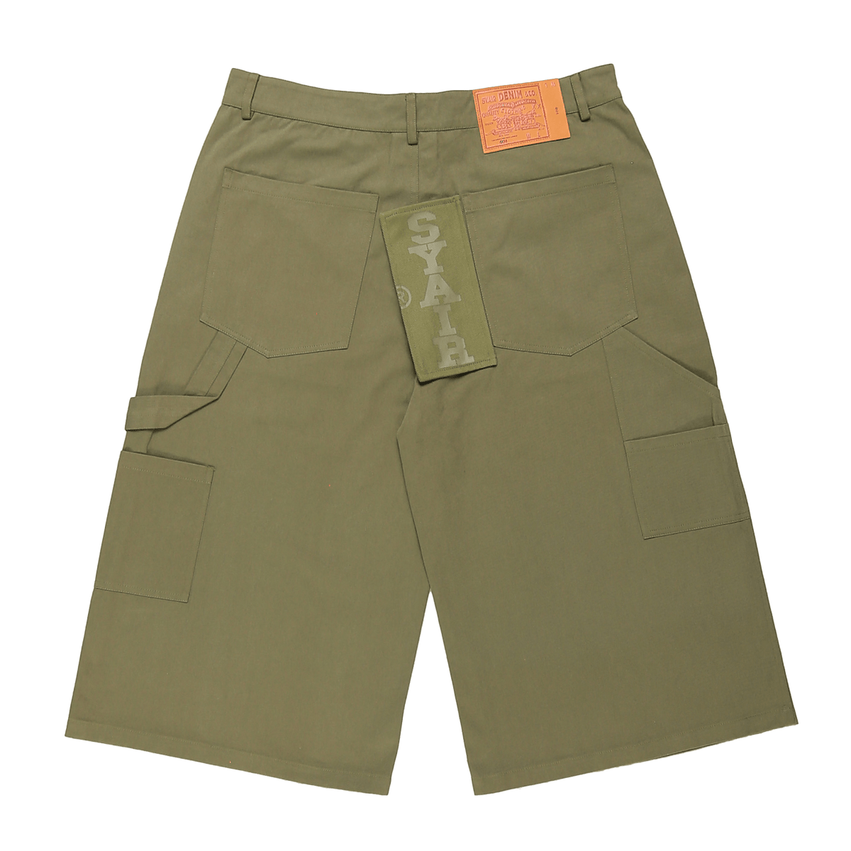 Syair Army Green BIGTAG Utility Skate Shorts