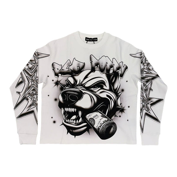 Red Poppy Men's White Shirt