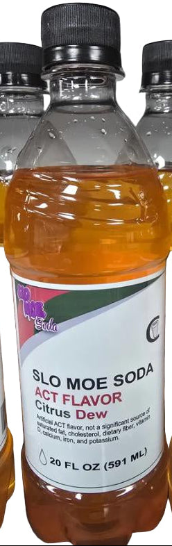 Slo Moe Act Flavor Citrus Dew Soda