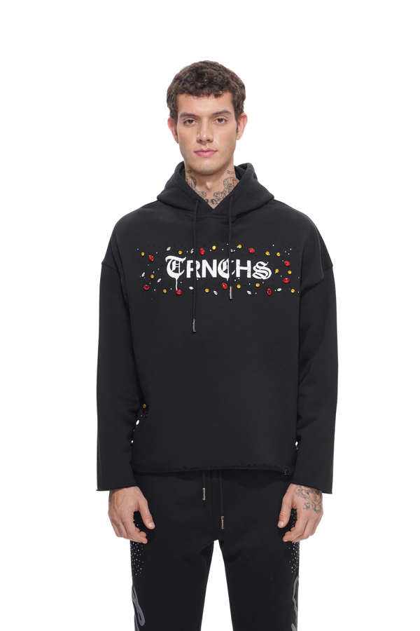 Trnchs | Blood Diamond Black Hoodie