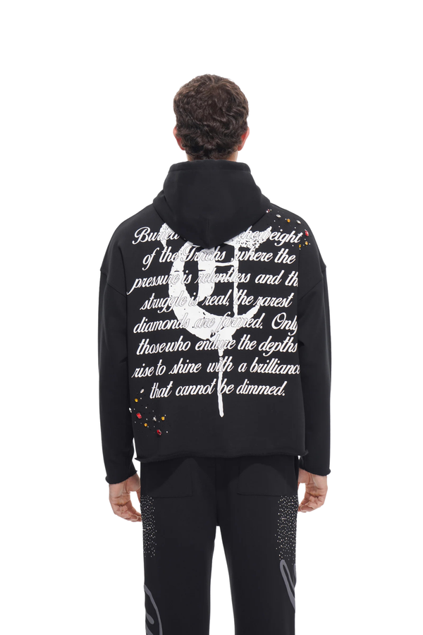 Trnchs | Blood Diamond Black Hoodie