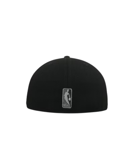 Men's New Era Black Los Angeles Lakers Planetary Tonal 59FIFTY Fitted Hat