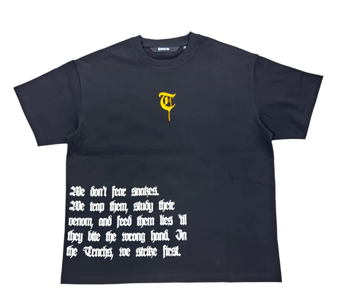Trnchs Strike First Black Tee