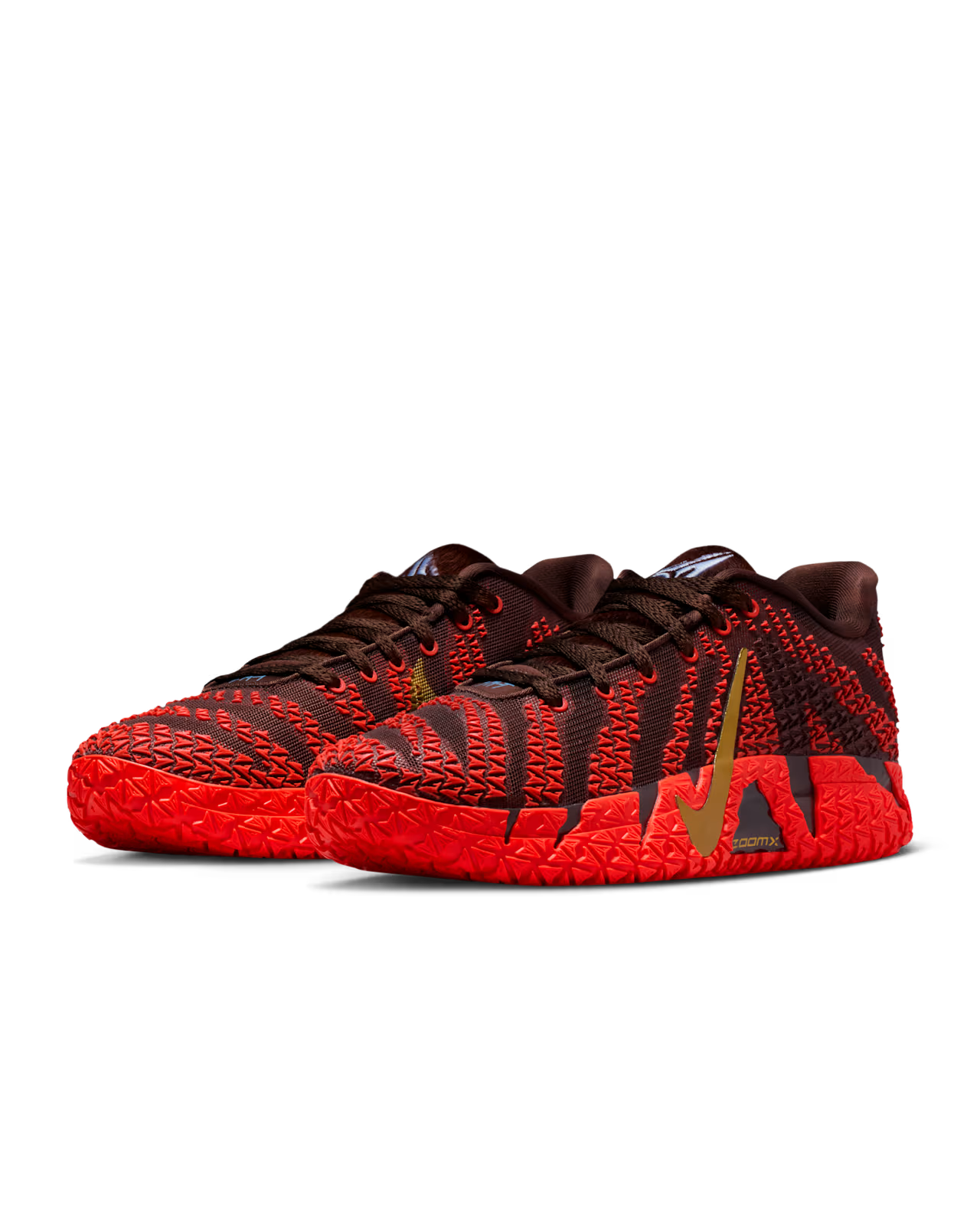 Ja 3 'Lunar New Year' Light Chocolate and Bright Crimson