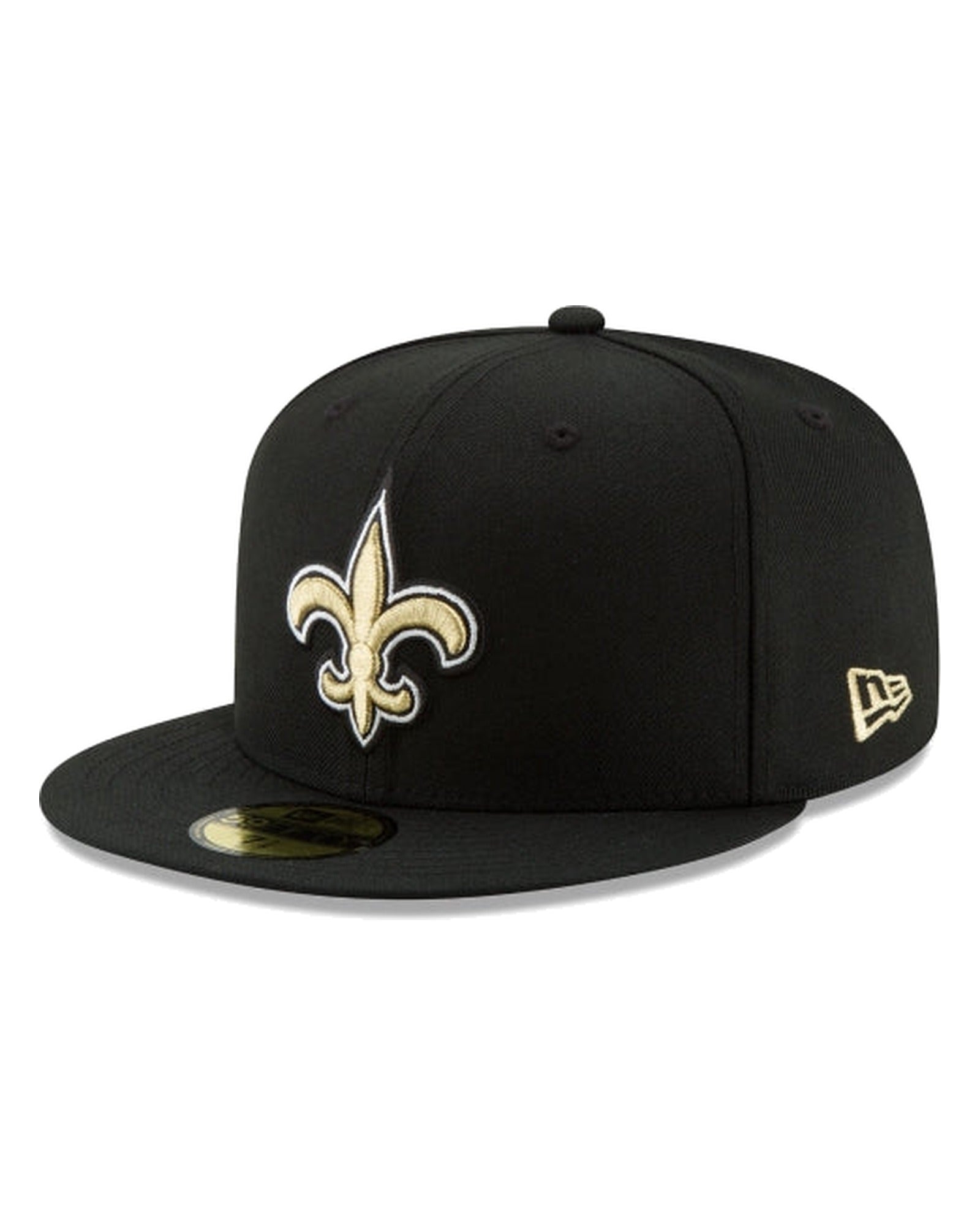 New Era New Orleans Saints 59FIFTY fitted hat, black