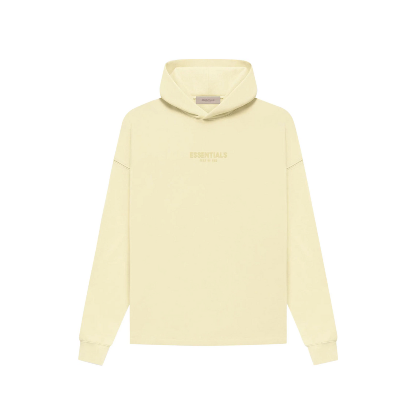 FEAR OF GOD ESSENTIAL RELAXED HOODIE 'CANARY'